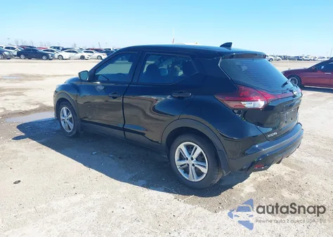 2022 Nissan Kicks S Xtronic Cvt z USA, uszkodzony, nr VIN 3N1CP5BV4NL521427